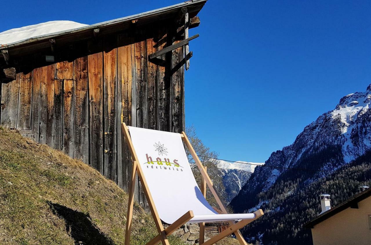 Haus Edelweiss Spiss Bei Samnaun Bagian luar foto